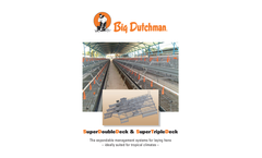 SuperDoubleDeck & SuperTripleDeck Expandable Management Systems for Laying Hens - Brochure