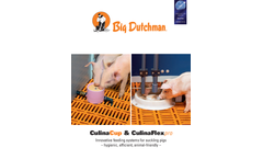 CulinaCup & CulinaFlexpro - Innovative Feeding Systems for Suckling Pigs - Datasheet