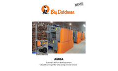 Automatic Manure Belt Adjustment (AMBA) - Brochure