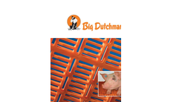 Floor Systems - for Energetic Sows and Healthy Piglets - Brochure
