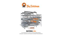 Big Dutchman - Model NATURA Life - Combined Aviary System - Brochure