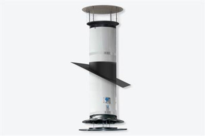 FAC - Model 2 - Fresh Air Chimney for Negative- or Balanced-Pressure Ventilation - Exhaust air treatment