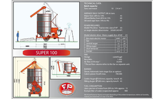 SUPER - Model 100 - Mobile or Stationary Grain Dryer Brochure