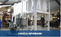 Mobile, Rail-Mounted and Static Loading Hopper for Food & Beverage Sectors