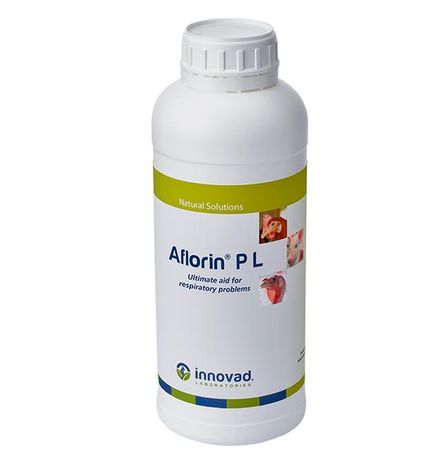 Innovad - Model Aflorin P L - Heat Stress and Respiratory Support Herbal Extracts for Dairy, Swine And Poultry