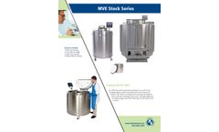 MVE - Model Stock Series - Cryogenic Freezers - Brochure