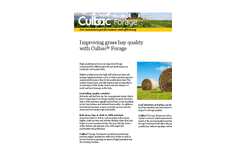 Culbac - Natural Preservative for Alfalfa and Grass Hay Brochure