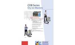 CRYONOMIC - Model COB Series - Dry Ice Grit Blasters - Blaster with Abrasive Module Brochure