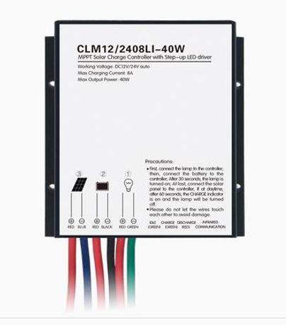 CLM12/2408LI-40W - Solar Lighting Controller For Lead-Acid ...