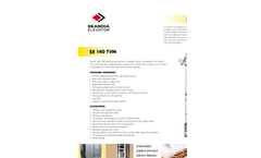Model SE 140 TVM - Elevator  Brochure