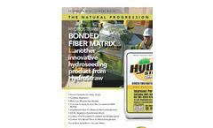 HydroStraw - Bonded Fiber Matrix - Brochure