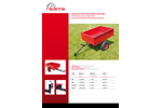 Ravenna - Model TDK - Tow Trailer for Lawnmower Brochure