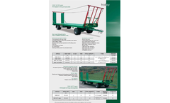 ZAM 140 B - Two Axle Trolleys With Front Steering Bearing Disc Datasheet