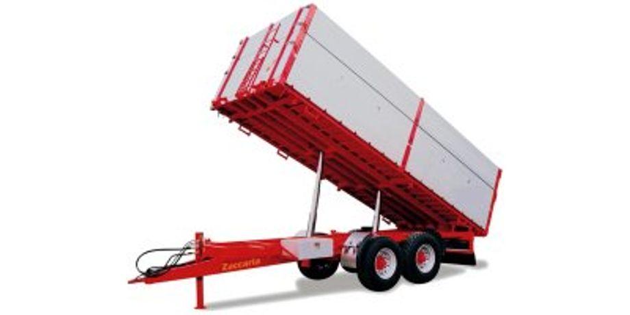 Zaccaria - Model ZAM 140 - Two-Axle Trailers With Three-Way Tipping