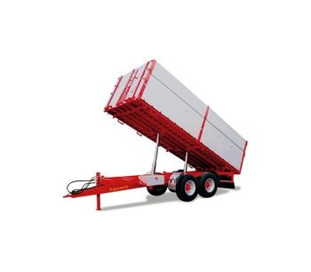Zaccaria - Model ZAM 140 - Two-Axle Trailers With Three-Way Tipping
