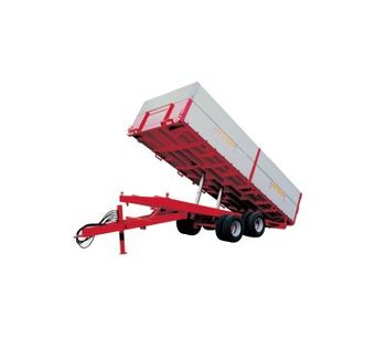 Zaccaria - Model ZAM 140 DU - Two-Axle Trailers With Three-Way Tipping