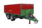 Zaccaria - Model ZAM 110 RP/I - Double Axle Trailers With Hydraulic Threeway Tipping System