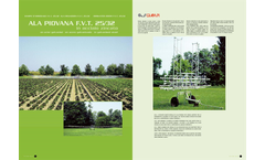 Giampi - Model F.V.T. 25/32 - Irrigation Boom Brochure