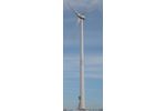 Simolin Cirrus - Self Standing Tube Mast for Wind Turbines