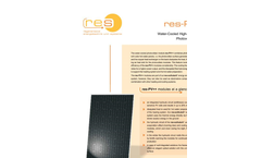 Res - Model PVT - Solar Collector - Brochure