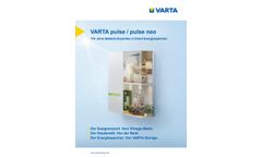 Varta - Model Pulse - Storage Energy Storage System - Brochure