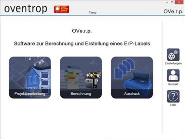Oventrop - Version OVe.r.p. - Potable Water and Heating Systems