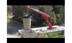 Garbage Truck for Underground Container System Video