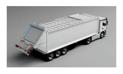 HidroMak - Solid Waste Transfer Semi Trailer (Push Out / Moving Floor) System