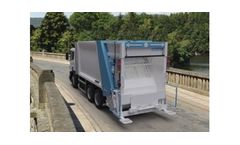 HidroMak - Rear Loaded Garbage Truck Body with Container Washing System