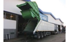 Rear loader refuse Transfer with loading system