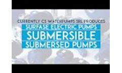 CS waterpumps - water pumps - Made in italy - Video