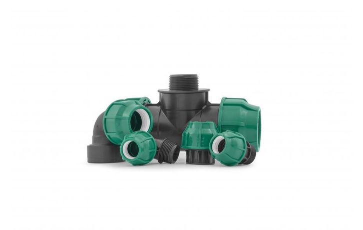 Poliext - Model PN10 - PP Compression Fittings