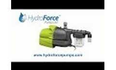 HydroForce Series 3 Pump - Submersible, Pressure Sensitive & Designed for Rainwater Tanks Video