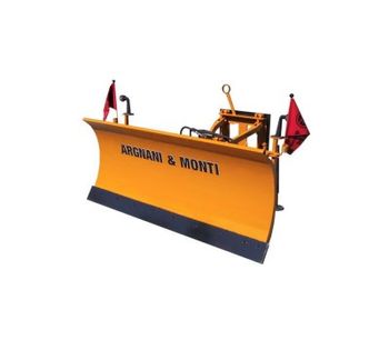 Argnani Monti - Hydraulic Snowplough Strong for Tractor 50 HP