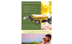 Pulcinelli - Harvester for Vineyards and Pergola Brochure