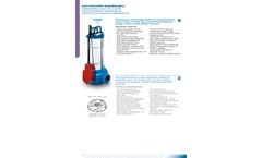 Hydro - Model 3XM 50HZ - Submersible Electric Pumps - Brochure