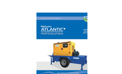 Nettuno - Model Atlantic Series - Soundproofed Motor Pumps - Brochure
