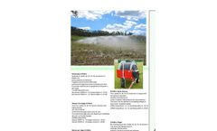 GREENCARE Leader - Model 32, 40, 50, 63 - Irrigation Boom Brochure
