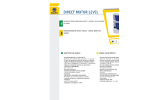 Salupo - Model 1 - Electromechanical Direct Starters Motor with Level Control Brochure