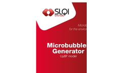 Model UμBF - Microbubbles Generator Brochure