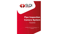 Model TS3040 - Pipeline Inspection Camera Systems Brochure