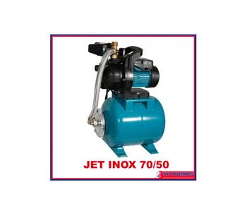 Jet Inox - Model 70/50 - Small Pressure Boosting Tank