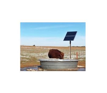 Advanced Power Inc. (API) - Model KS10 1350 GPD (K170R4) - Double Panel Solar Pump Systems