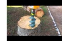 Ta auger drive unit stump grinder