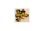 Model G00118 - Double Nozzle with Complete Antidripping Valve