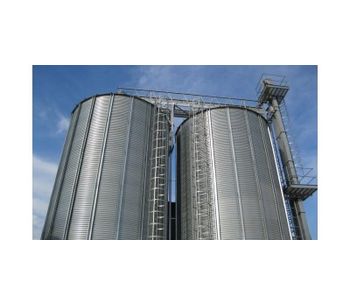 Galvanized Steel Cereal and Grain Silos