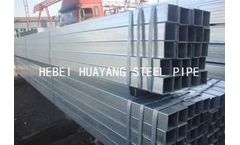 Hot-Dip Galvanized Hollow Section Tube