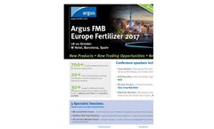 31st Argus FMB Europe Fertilizer 2017 - Brochure