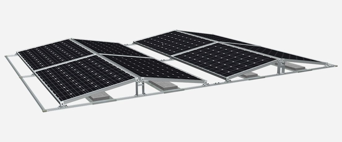 Mibet Matrix - Model I - Roof Solar PV Mounting System