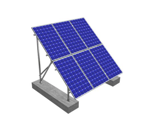 Mibet MRac - Model GT1 - Ground Terrace PV System